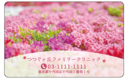 診察券 fw_026_カラー印刷